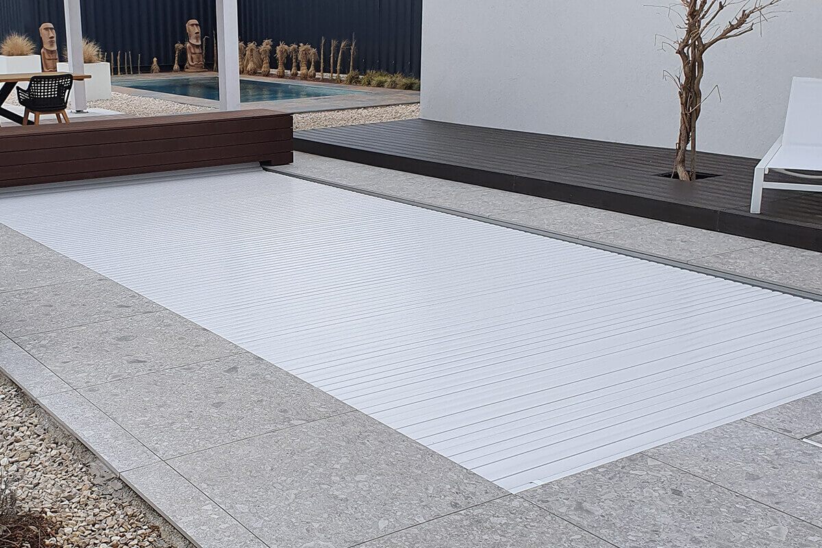Oberflurabdeckung für Pools
